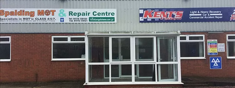 exterior of kents of spalding workshop